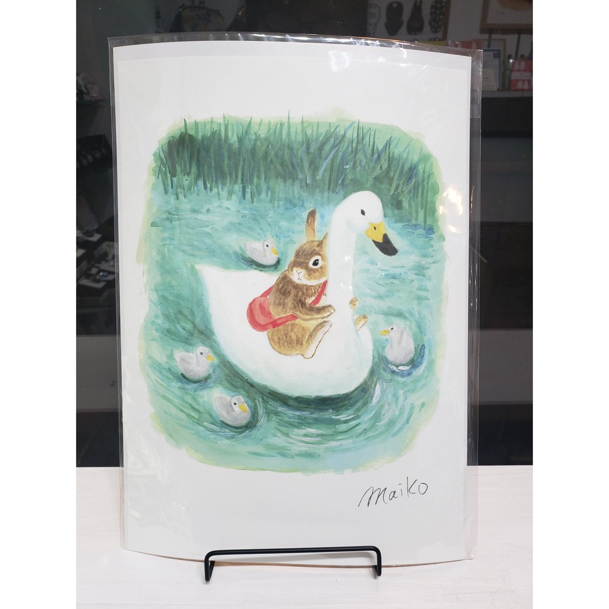 ファンタジーイラストの印刷サイン入り入手困難非売品ポスター 非売品 レア るろうに剣心 アニメ告知 販促用B2サイズポスター