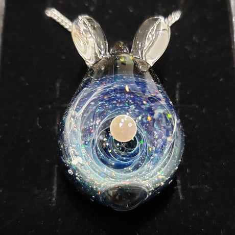 宇宙うさぎのペンダント-576