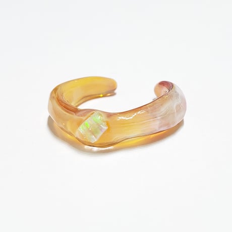 水面の指輪（オパール入り）11号