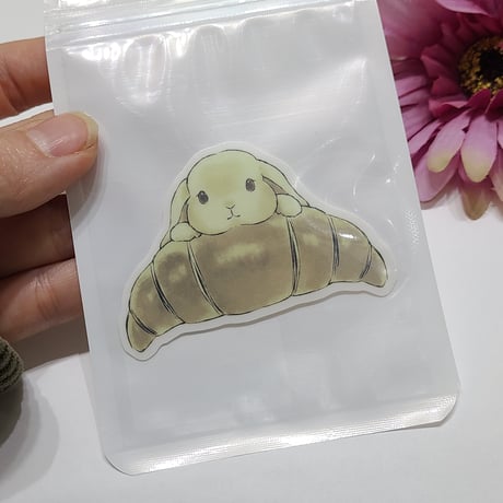 【クロワッサン】高耐候ステッカー
