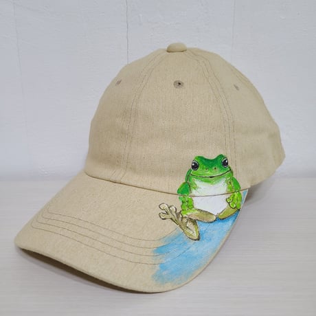 カエルさんの帽子