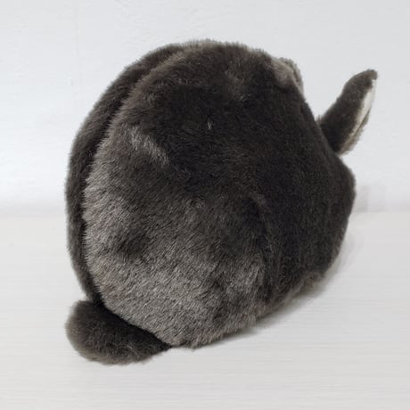 ふわふわのポーチさん  単色ブルーセルフ