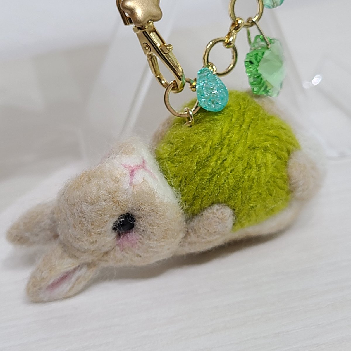 NO.2919✤うさぎ クリスマス ハンドメイド チャーム NO.2919✤うさぎ クリスマス ハンドメイド チャーム うさぎのチャーム