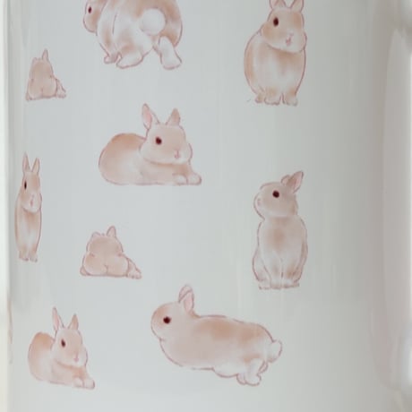 マグカップ（たちみみうさぎつめあわせ）