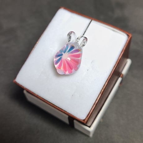 紫陽花うさぎのピアス(イヤリング変更可)-801