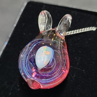 宇宙うさぎのペンダント-825