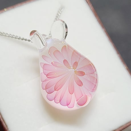 【春限定】桜うさぎのペンダント-730