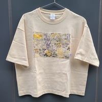 のはらのうさぎTシャツ(ヴィンテージホワイト)