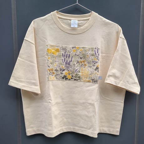 のはらのうさぎTシャツ(ヴィンテージホワイト)