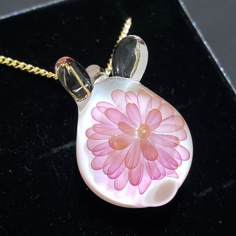 【春限定】桜うさぎのペンダント-483