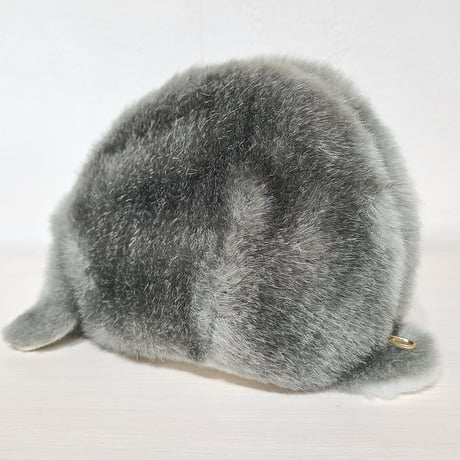 ふわふわのポーチさん  ロップイヤー うすブルーオター