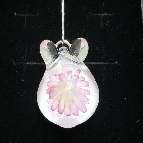 【春限定】桜うさぎのピアス(イヤリング、ペンダント変更可)-447