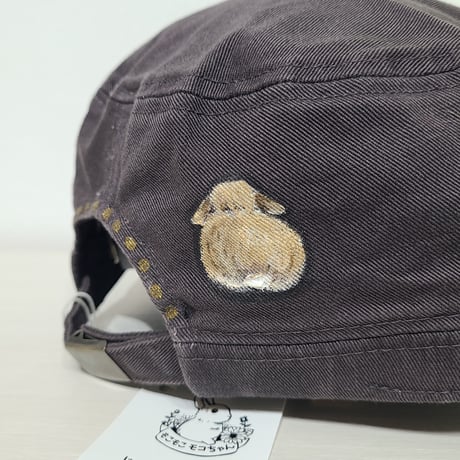 うさぎさん帽子 (垂れ耳)