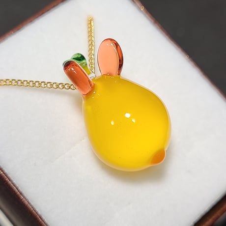 うさぎしまコラボペンダント【ゆず(yuzu)】