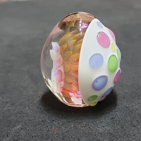 うさぎとお花のイースターエッグ