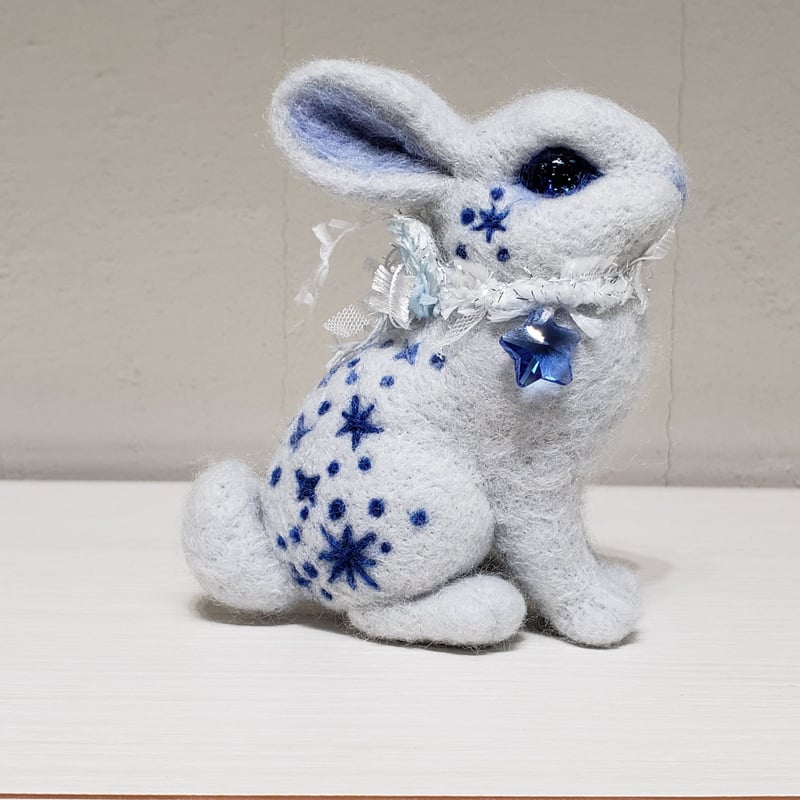 羊毛マスコット］玉兎（冬の星空） | rabbica ONLINE STORE