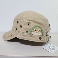 うさぎさん帽子 (垂れ耳)