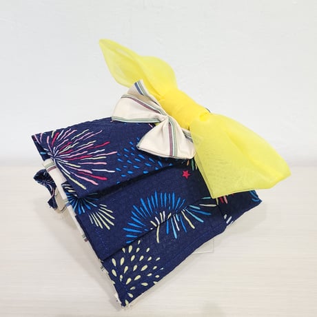 のせるだけドレス【浴衣】M  (花火)