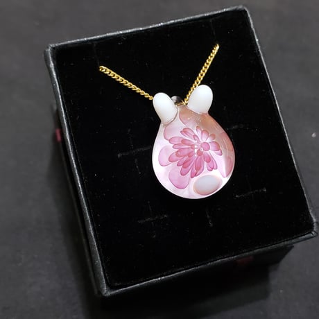 【春限定】桜うさぎのペンダント-308