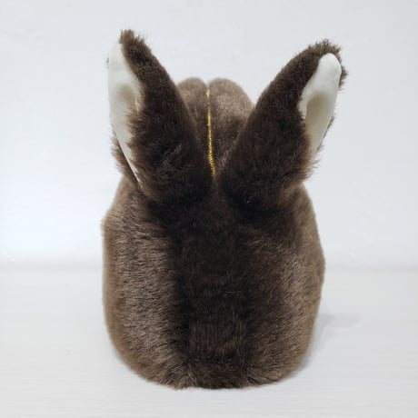 ふわふわのポーチさん  単色チョコセルフ