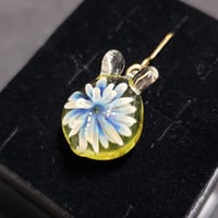 雪の華うさぎのピアス（イヤリング、ペンダント変更可）-356