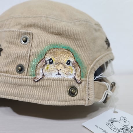 うさぎさん帽子 (垂れ耳)
