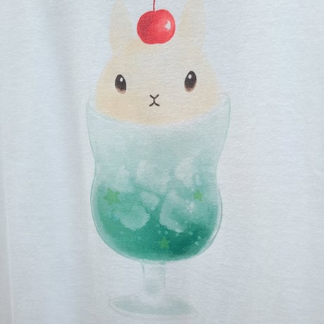 ハイクオリティTシャツ（うさクリームソーダ）