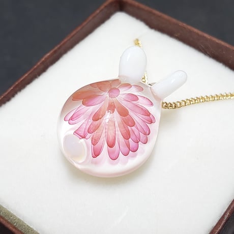 【春限定】桜うさぎのペンダント-460