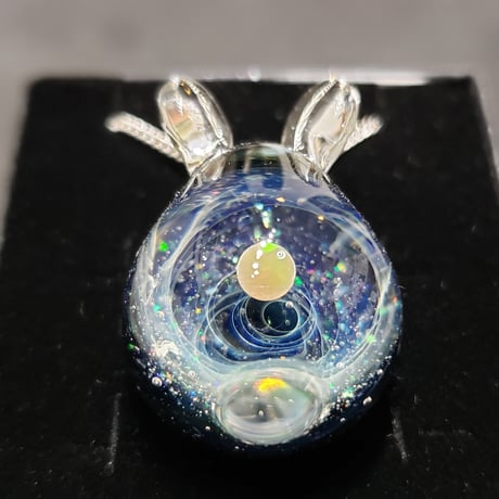 宇宙うさぎのペンダント-576