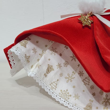 のせるだけドレス【クリスマスマント】