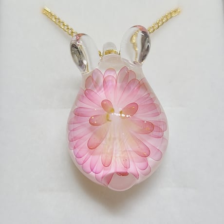 【春限定】桜うさぎのペンダント-729