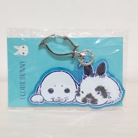 【あざらしとうさぎ】アクリルキーホルダー