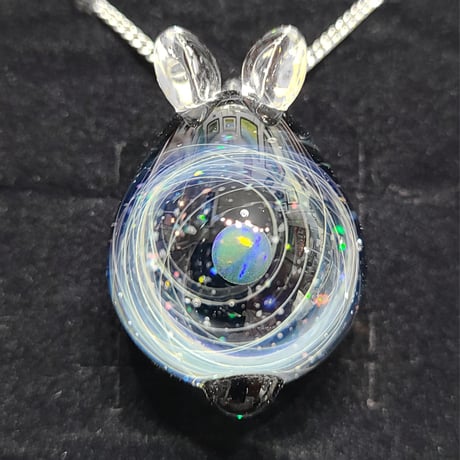 宇宙うさぎのペンダント-12