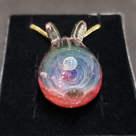 宇宙うさぎのペンダント-324