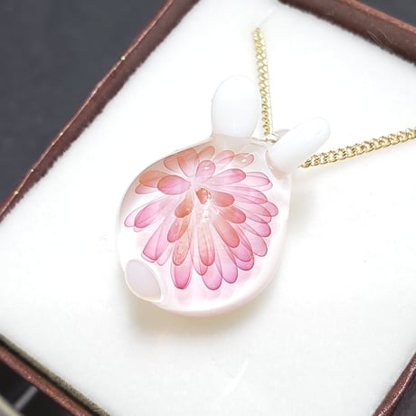 【春限定】桜うさぎのペンダント-460