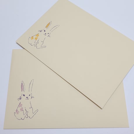 レターセット「のはらのうさぎ」