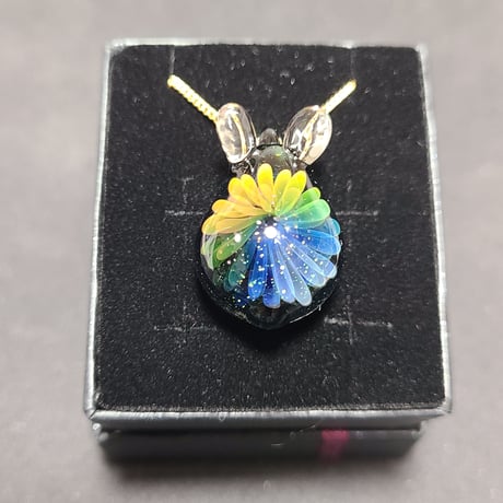 虹の花うさぎのペンダント-760