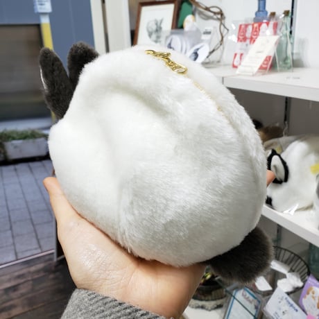ふわふわのポーチさん ヒマラヤンブルー
