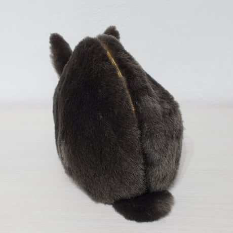 ふわふわのポーチさん  単色ブルーセルフ