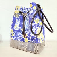 きんちゃくショルダー「tanzanite blue」
