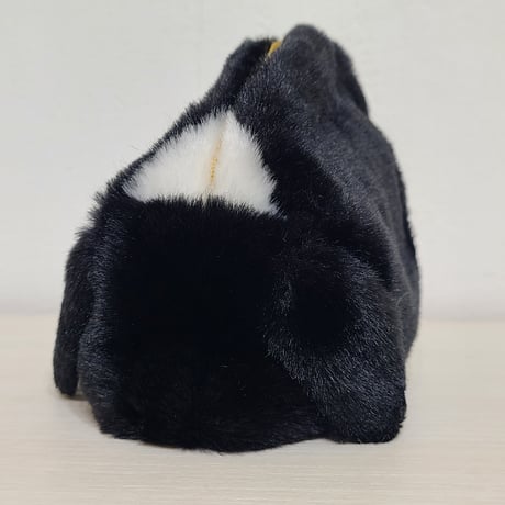 ふわふわのポーチさん ロップイヤー ブラックシルバーマーチン