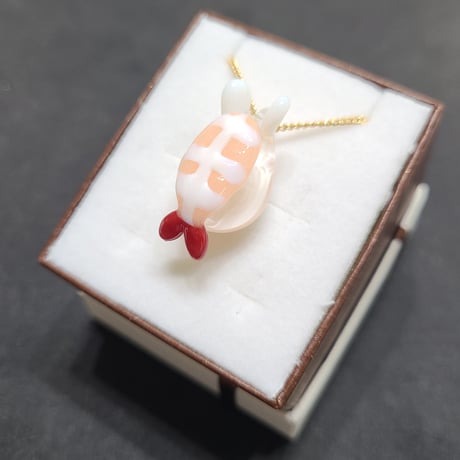 うさぎしまコラボペンダント【えび(ebi)】