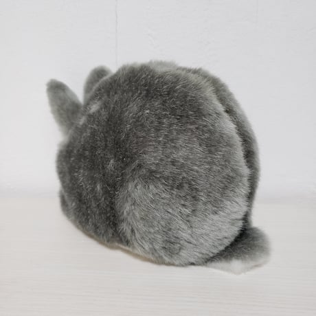 ふわふわのポーチさん 薄ブルーオター