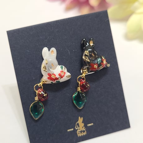 毛づくろい大好き♡（ピアス/イヤリング）