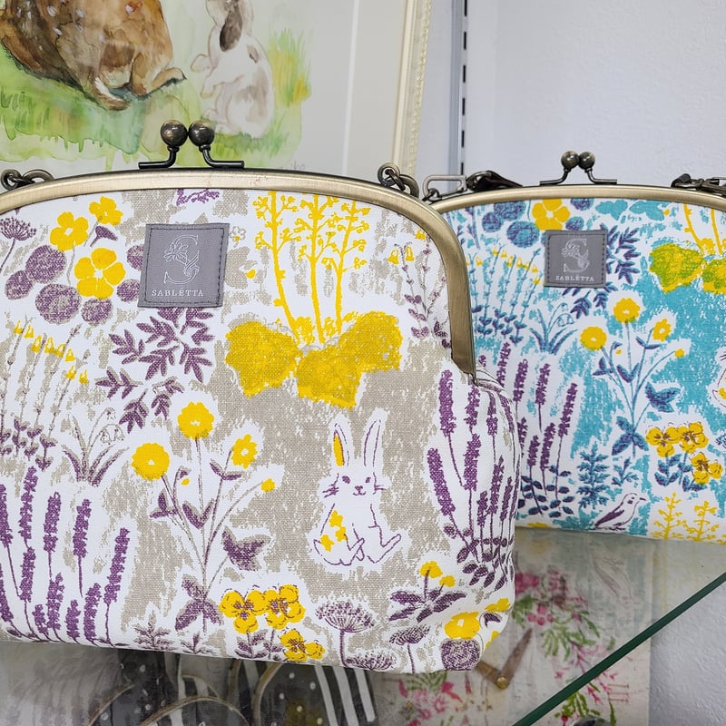 のはらのうさぎ」がまぐちショルダーバッグ | rabbica ONLINE STORE 