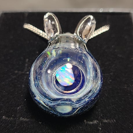 宇宙うさぎのペンダント-783