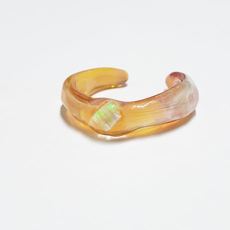 水面の指輪（オパール入り）11号