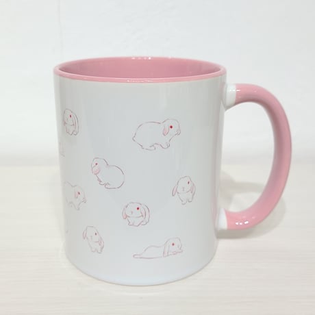 マグカップ（たれみみうさぎつめあわせ）