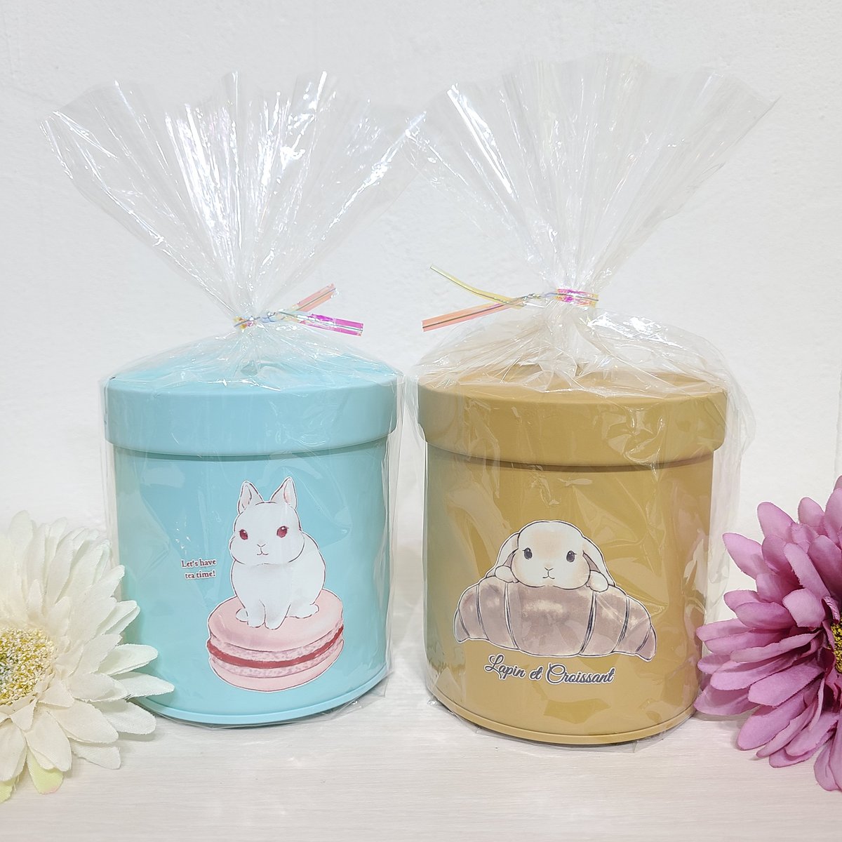 マカロン/クロワッサン】キャニスター缶 | rabbica ONLINE STORE