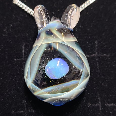 宇宙うさぎのペンダント-748